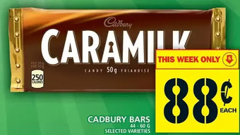 Food Basics Cadbury Bars offer