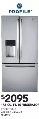 RONA GE Profile 17.5 Cu. Ft. Refrigerator offer
