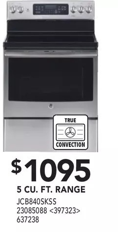 RONA 5 Cu. Ft. Range offer