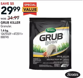 RONA Scotts Grub Killer offer