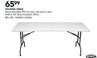 RONA Gsc Folding Table offer