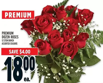 Metro Premium Dozen Roses offer
