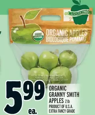 Metro Organic Granny Smith Apples offer