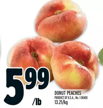 Metro Donut Peaches offer