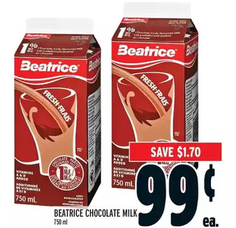Metro Beatrice Chocolate Milk offer