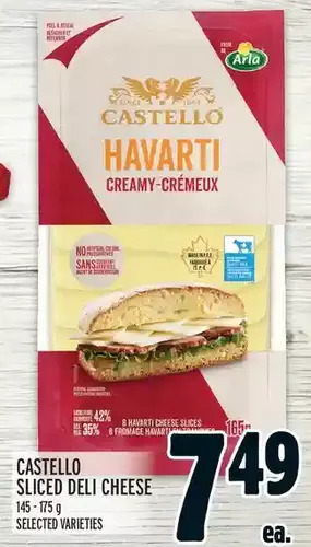 Metro Castello Sliced Deli Cheese offer