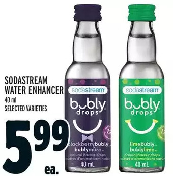 Metro Sodastream Water Enhancer offer