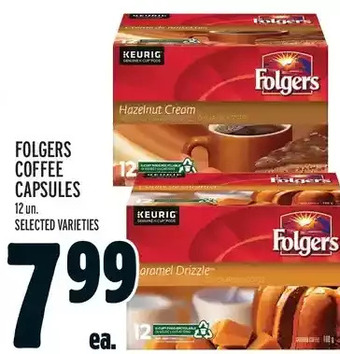 Metro Folgers Coffee Capsules offer