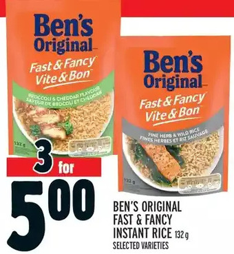 Metro Ben's Original Fast & Fancy Instant Rice offer