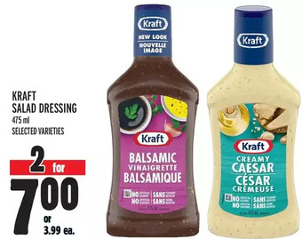 Metro Kraft Salad Dressing offer