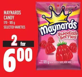 Metro Maynards Candy offer