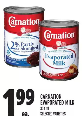Metro Carnation Evaporated Milk offer