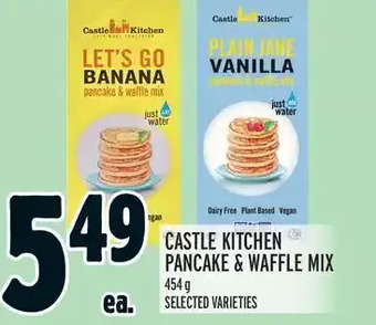 Metro Castle Kitchen Pancake & Waffle Mix offer