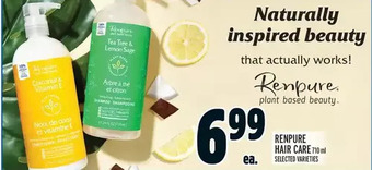 Metro Renpure Hair Care offer