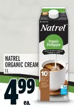 Metro Natrel Organic Cream offer