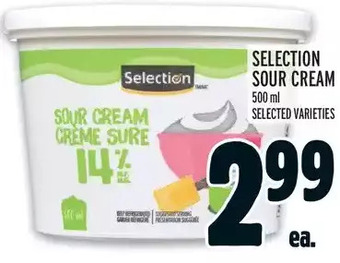 Metro Selection Sour Cream offer