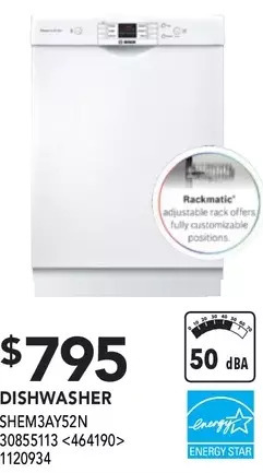 Lowe's Bosch Dishwasher offer