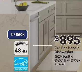 Lowe's 24" Bar Handle Dishwasher offer