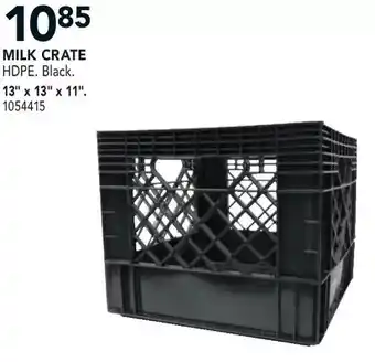 Lowe's Milk Crate offer