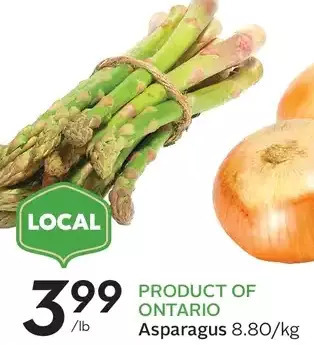 Sobeys Asparagus offer