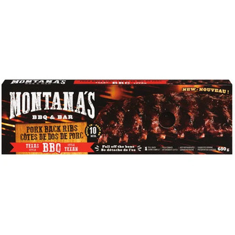 Sobeys Montana's Texan BBQ Pork Back Ribs offer