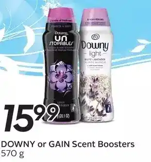 Sobeys Downy or Gain Scent Boosters offer