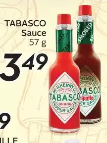 Sobeys Tabasco Sauce offer