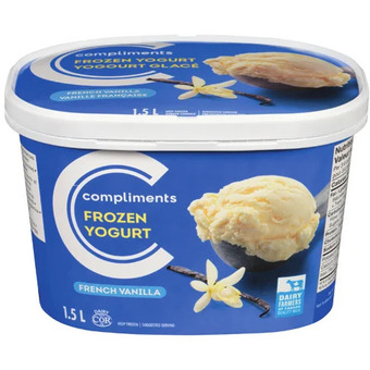 Sobeys Compliments Frozen Yogurt offer