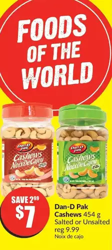 FreshCo Dan-D Pak Cashews offer