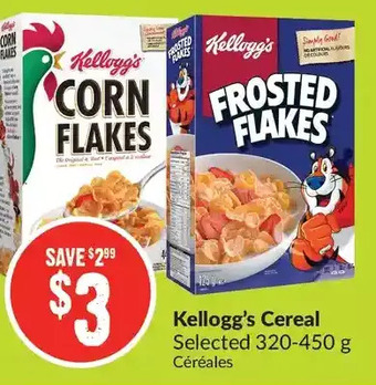 FreshCo Kellogg's Cereal offer