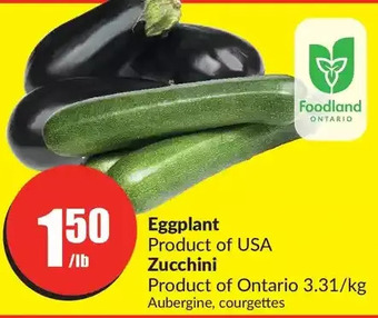 FreshCo Eggplant | Zucchini offer