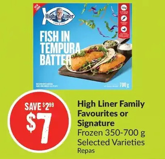 FreshCo High Liner Family Favourites or Signature offer