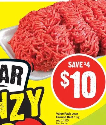 FreshCo Value Pack Lean Ground Beef offer