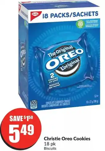 FreshCo Christie Oreo Cookies offer