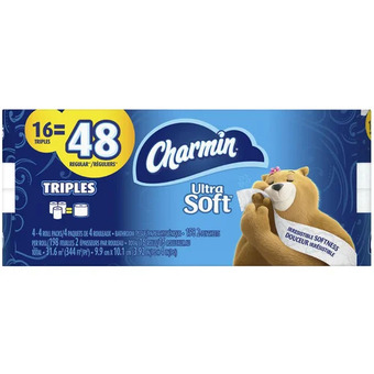 Walmart Charmin Ultra Strong or Ultra Soft Bathroom Tissue offer