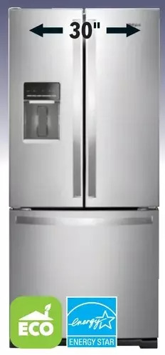 Lowe's 20 Cu. Ft. Refrigerator offer
