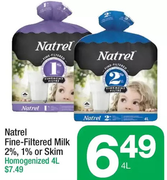 Highland Farms Natrel Fine-Filtered Milk offer