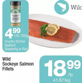Highland Farms Wild Sockeye Salmon Fillets offer