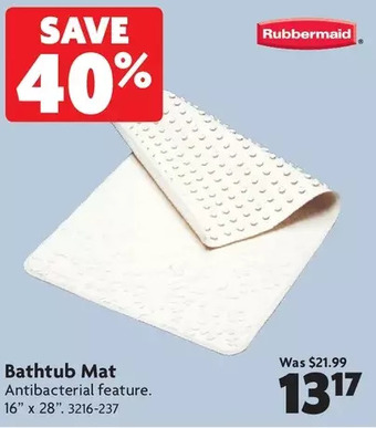 Home Hardware Bathtub Mat offer