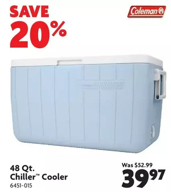 Home Hardware 48 Qt. Chiller Cooler offer
