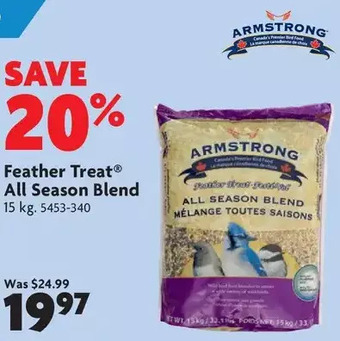 Home Hardware Feather Treat All Season Blend offer
