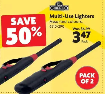 Home Hardware Multi-Use Lighters offer