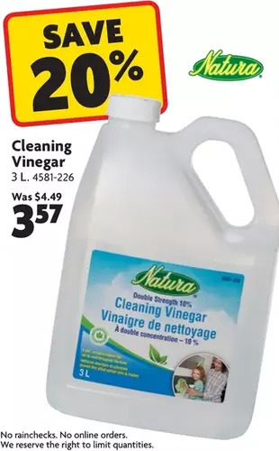 Home Hardware Cleaning Vinegar offer