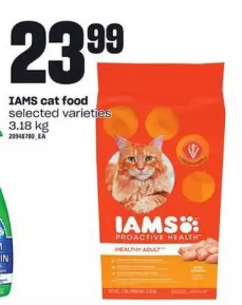 Loblaws Iams Cat Food offer