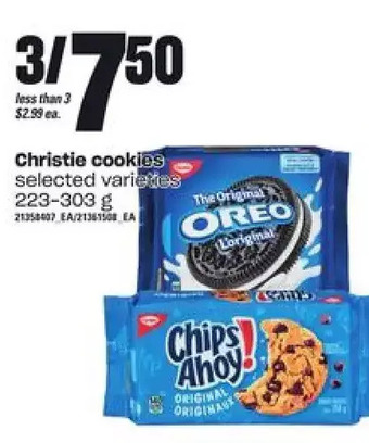 Loblaws Christie Cookies offer