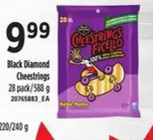 Loblaws Black Diamond Cheestrings offer