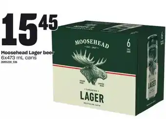Zehrs Markets Moosehead Lager Beer offer