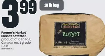 Valu-mart Farmer's Market Russet Potatoes offer
