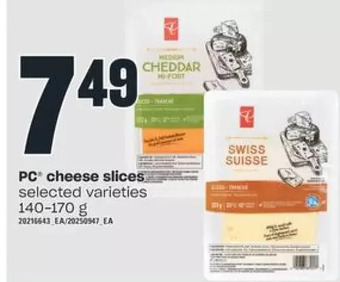 Valu-mart PC Cheese Slices offer