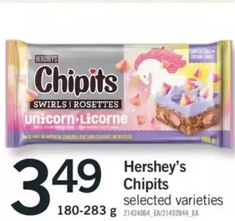 Fortinos Hershey's Chipits offer